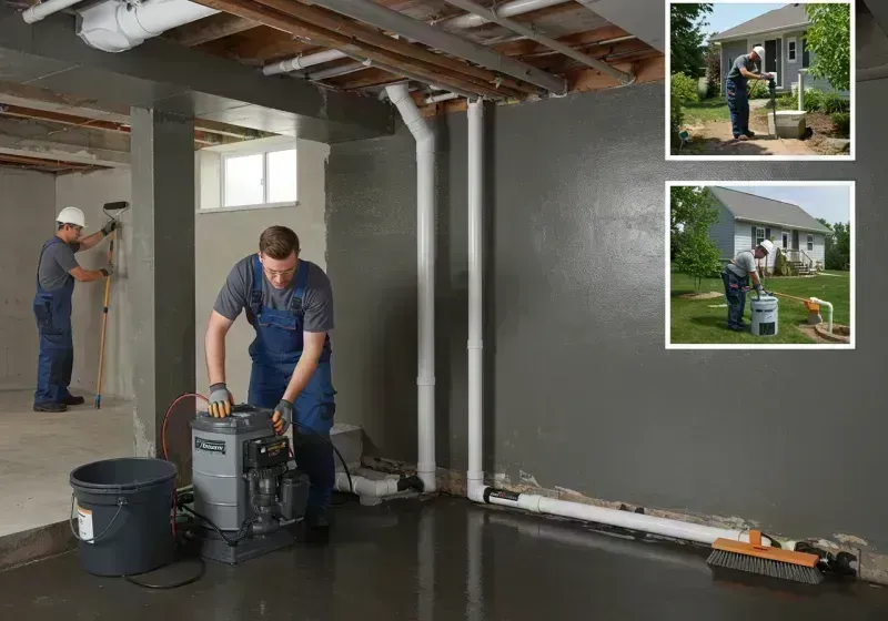 Basement Waterproofing and Flood Prevention process in Flowery Branch, GA